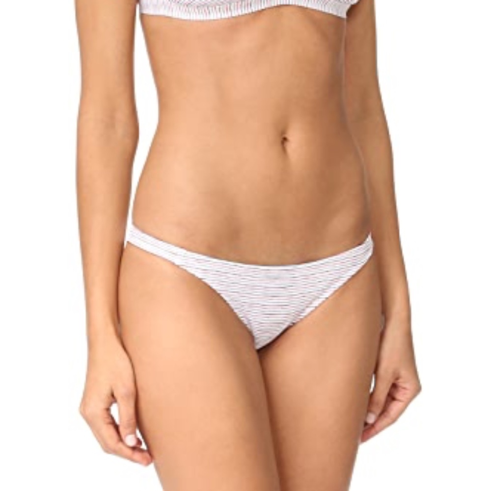 Eberjey Bikini Lines Piper Swim Bottom Sz L